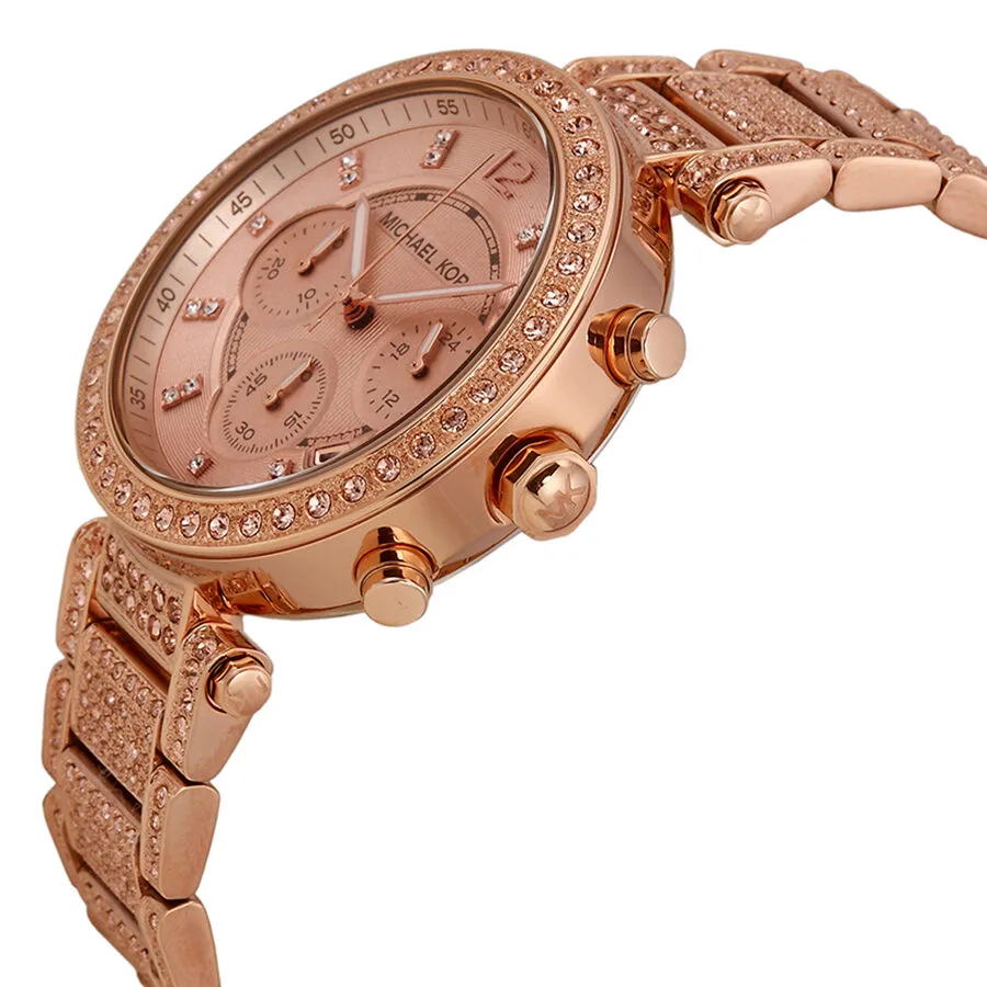 Michael Kors Uptown Glam Parker Chronograph Ladies Watch MK5663