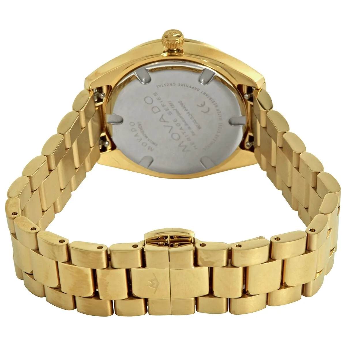Movado Heritage-Datron Quartz Diamond Ladies Watch 3650070