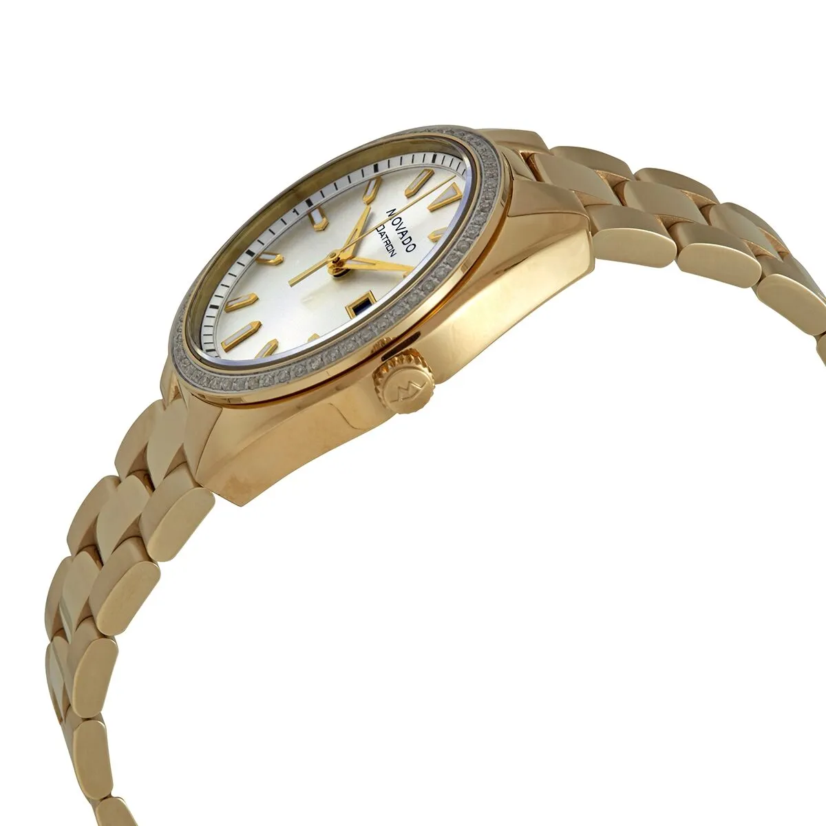 Movado Heritage-Datron Quartz Diamond Ladies Watch 3650070