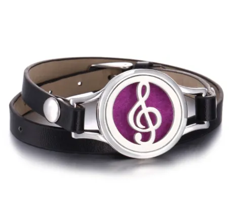 Music Note Essential Oil Bracelet