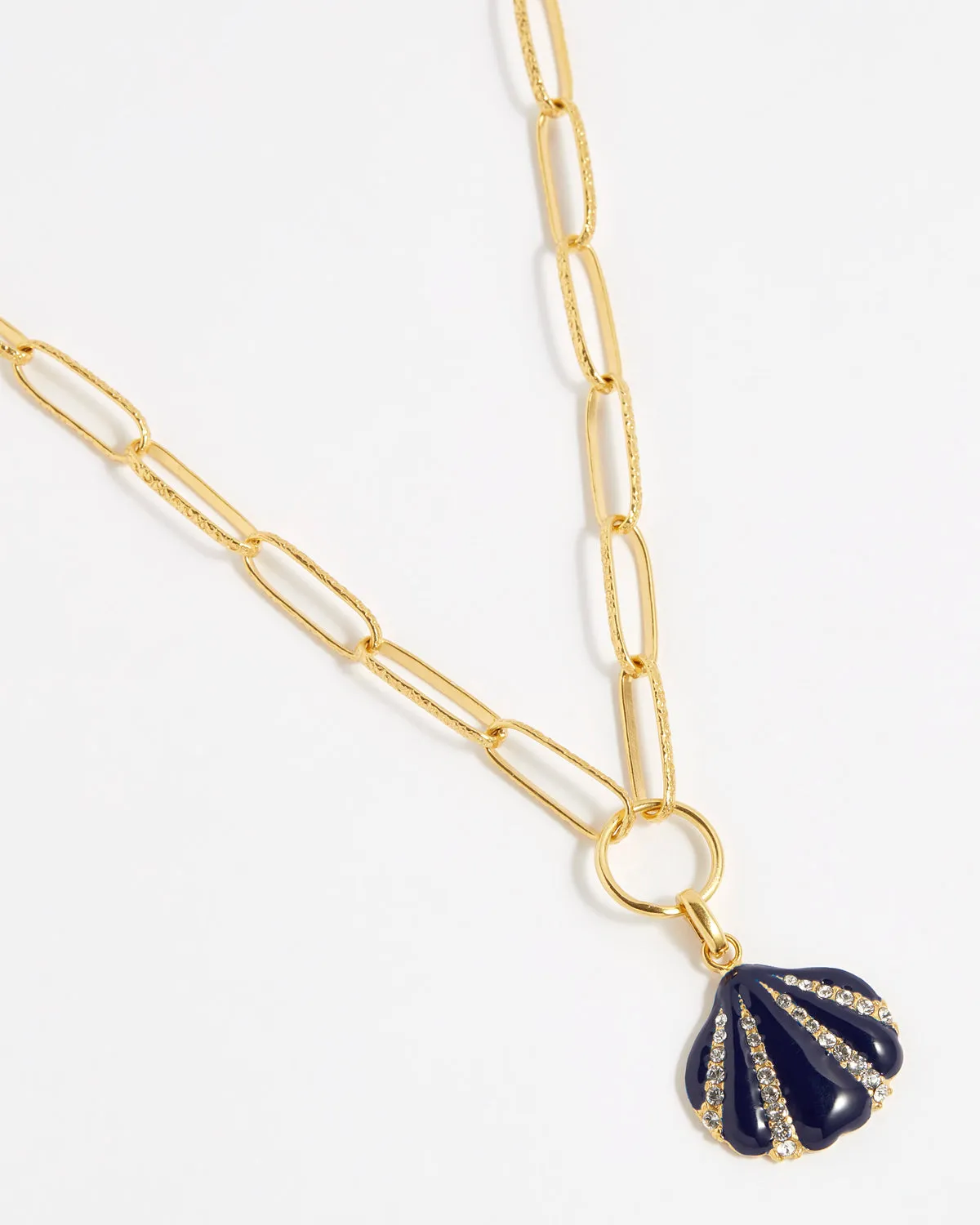 Navy Ariel Charm