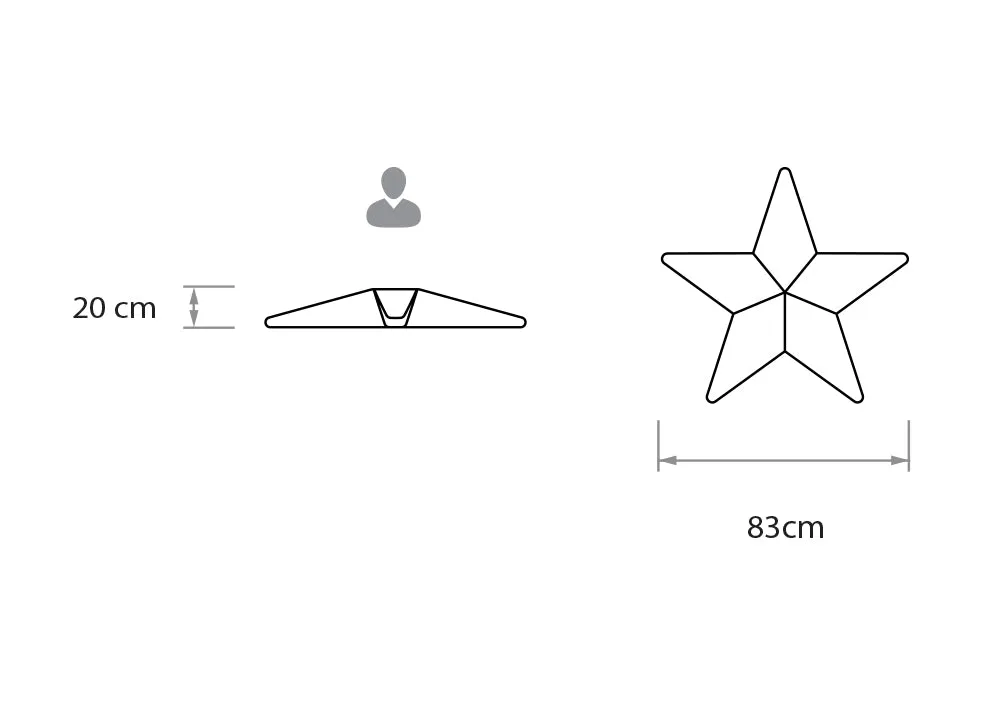 OGO Starfish Pool Float