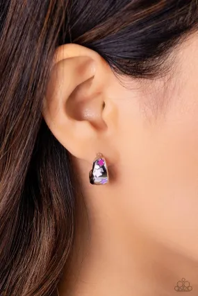 Paparazzi Earring ~ SCOUTING Stars - Pink