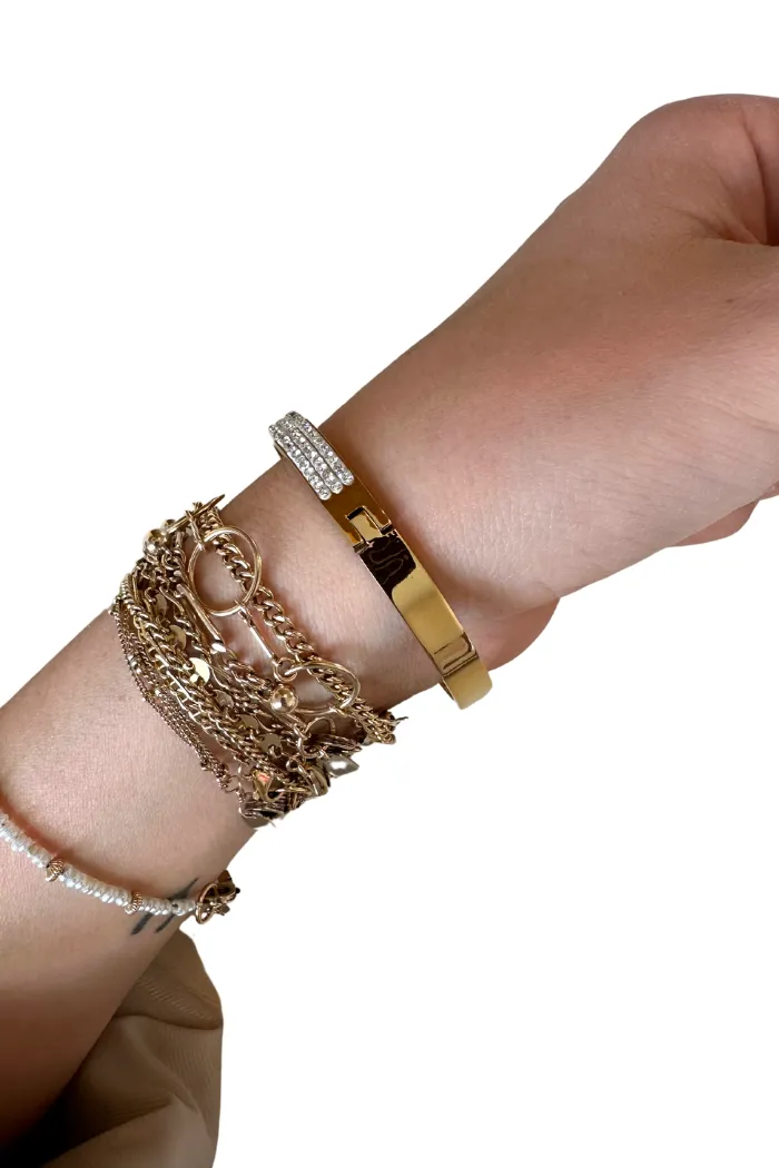 Pavé Top Bangle