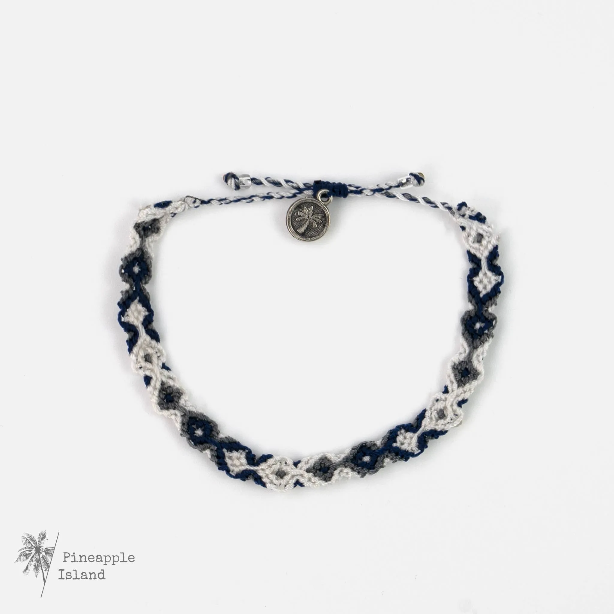 Pineapple Island - Leme Surf Bracelet, Braided Bracelet, by Pineapple Island : Dusk