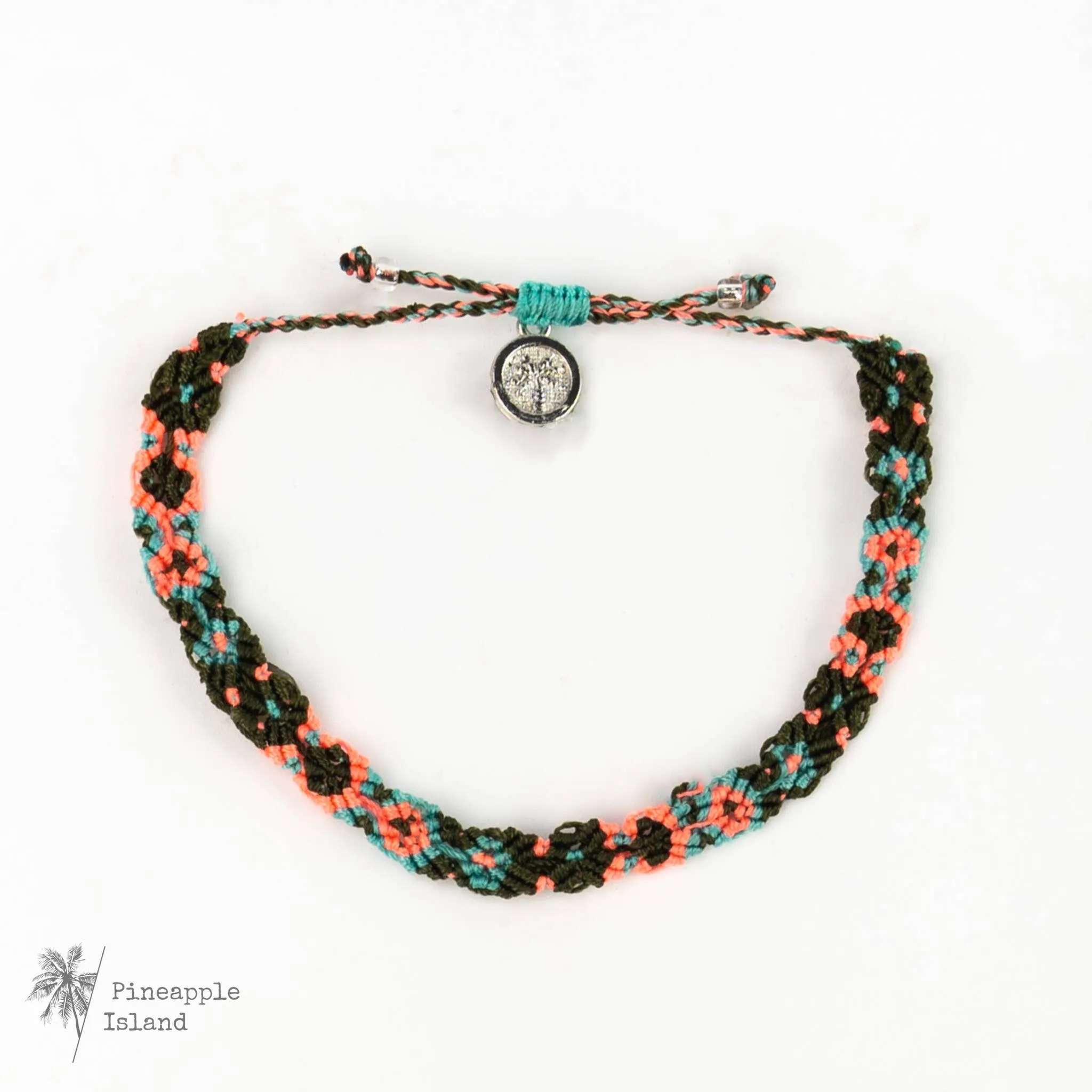 Pineapple Island - Leme Surf Bracelet, Braided Bracelet, by Pineapple Island : Dusk