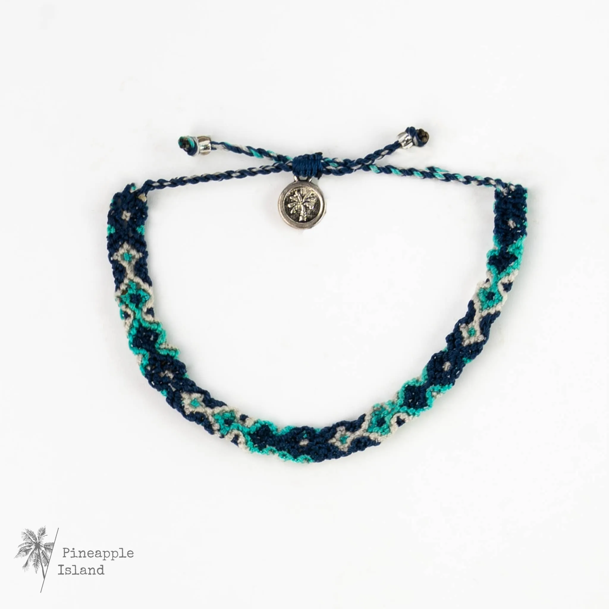 Pineapple Island - Leme Surf Bracelet, Braided Bracelet, by Pineapple Island : Dusk