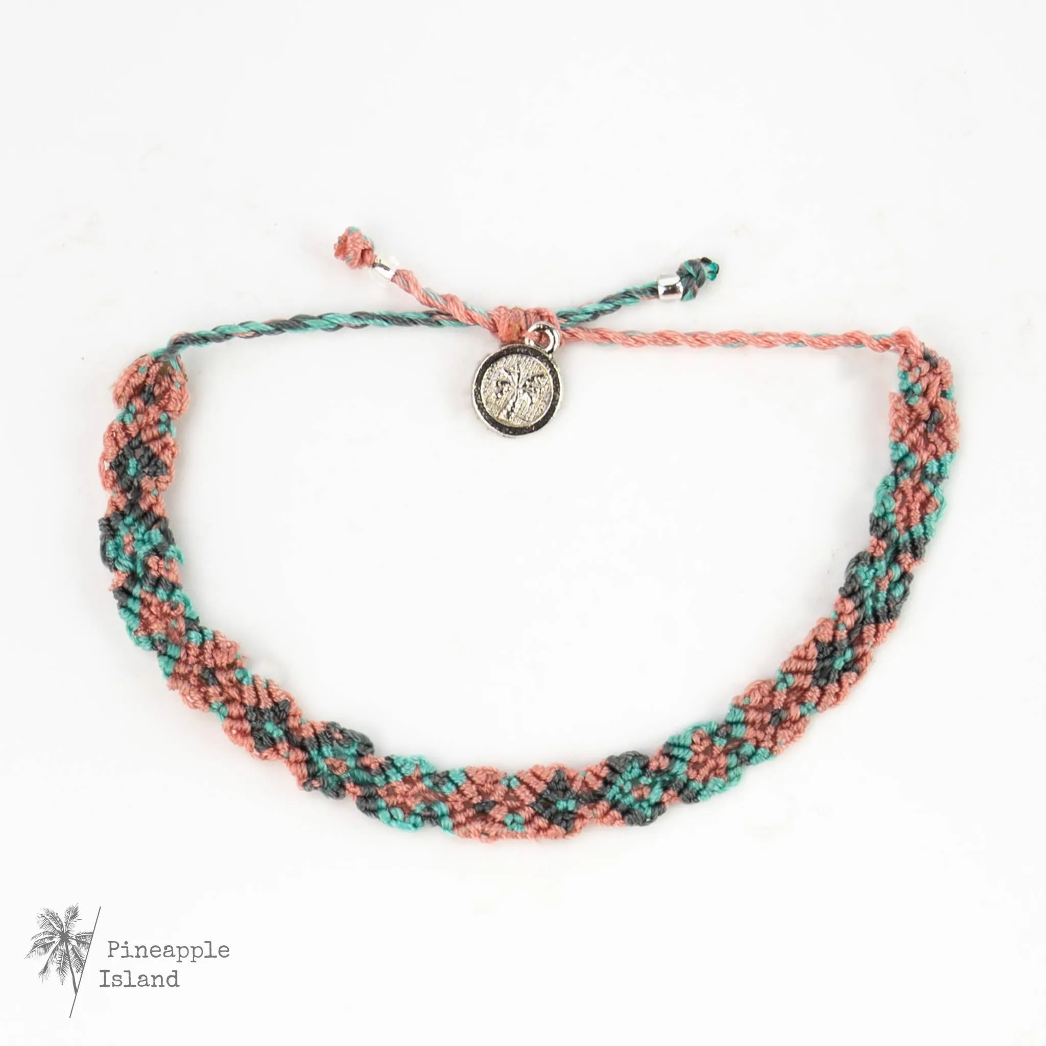 Pineapple Island - Leme Surf Bracelet, Braided Bracelet, by Pineapple Island : Dusk