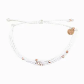 Pura Vida Malibu Rose Gold - White