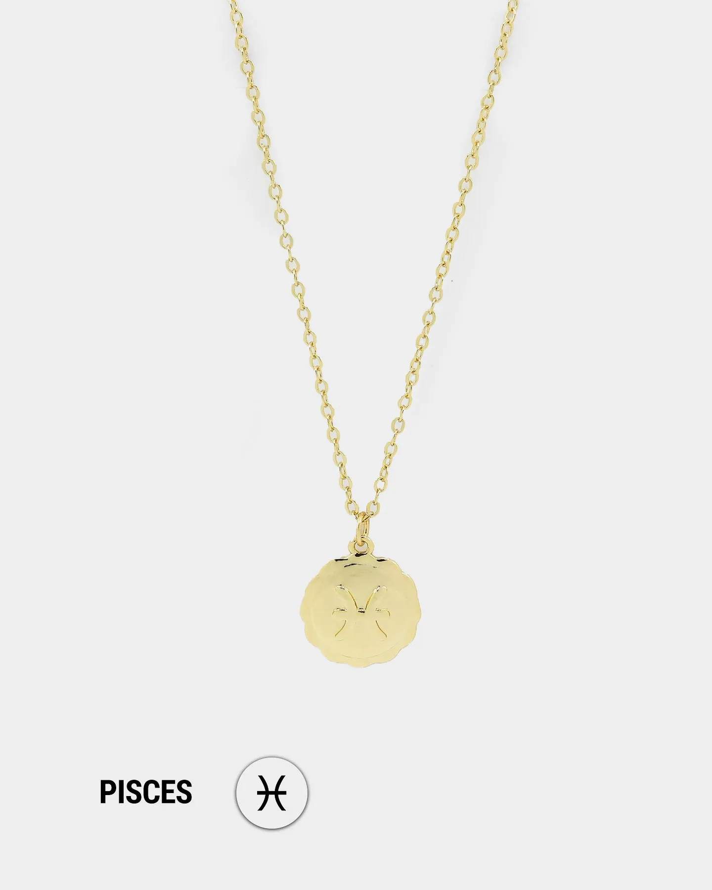 Raising Hell Women's Petit Zodiac Necklace Gold