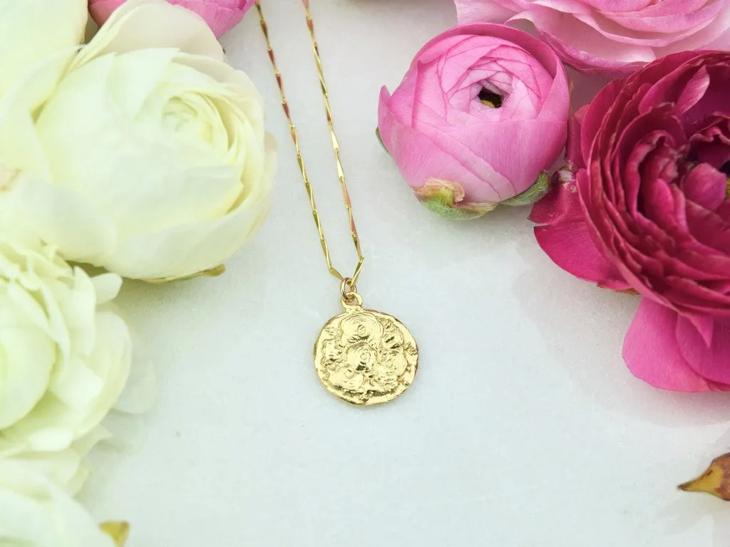 Ranuculus Pendant Necklace
