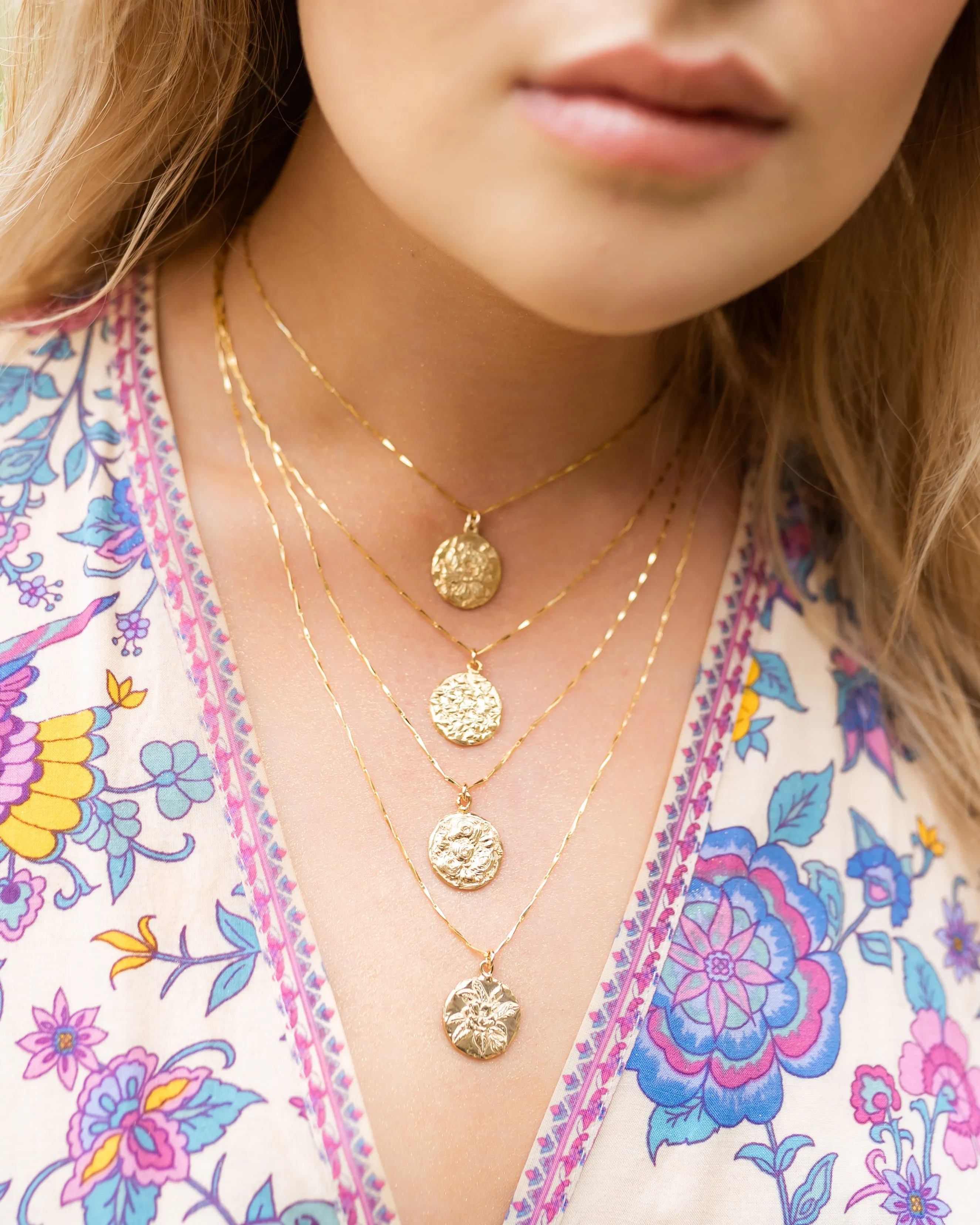 Ranuculus Pendant Necklace