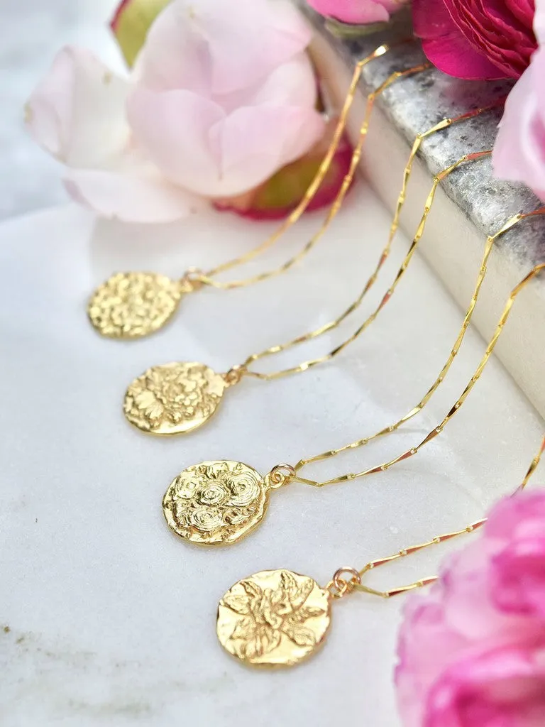 Ranuculus Pendant Necklace