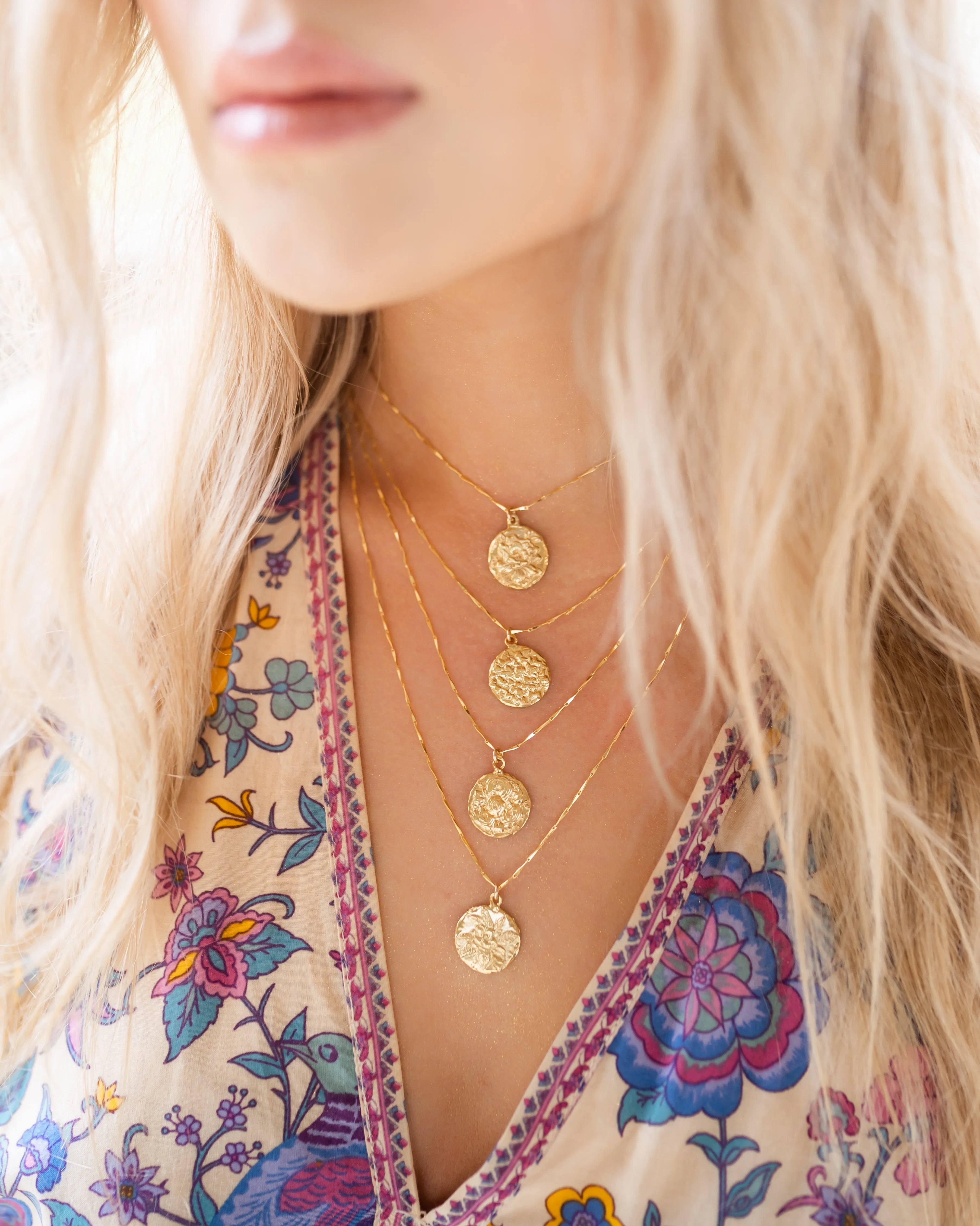 Ranuculus Pendant Necklace