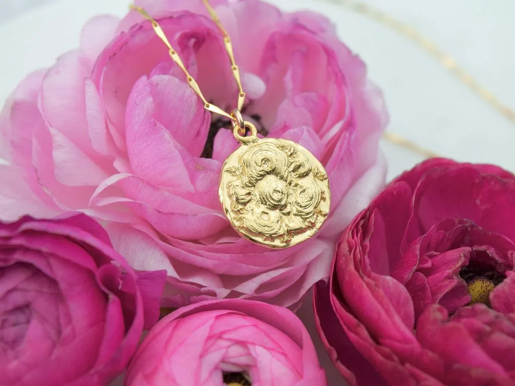 Ranuculus Pendant Necklace