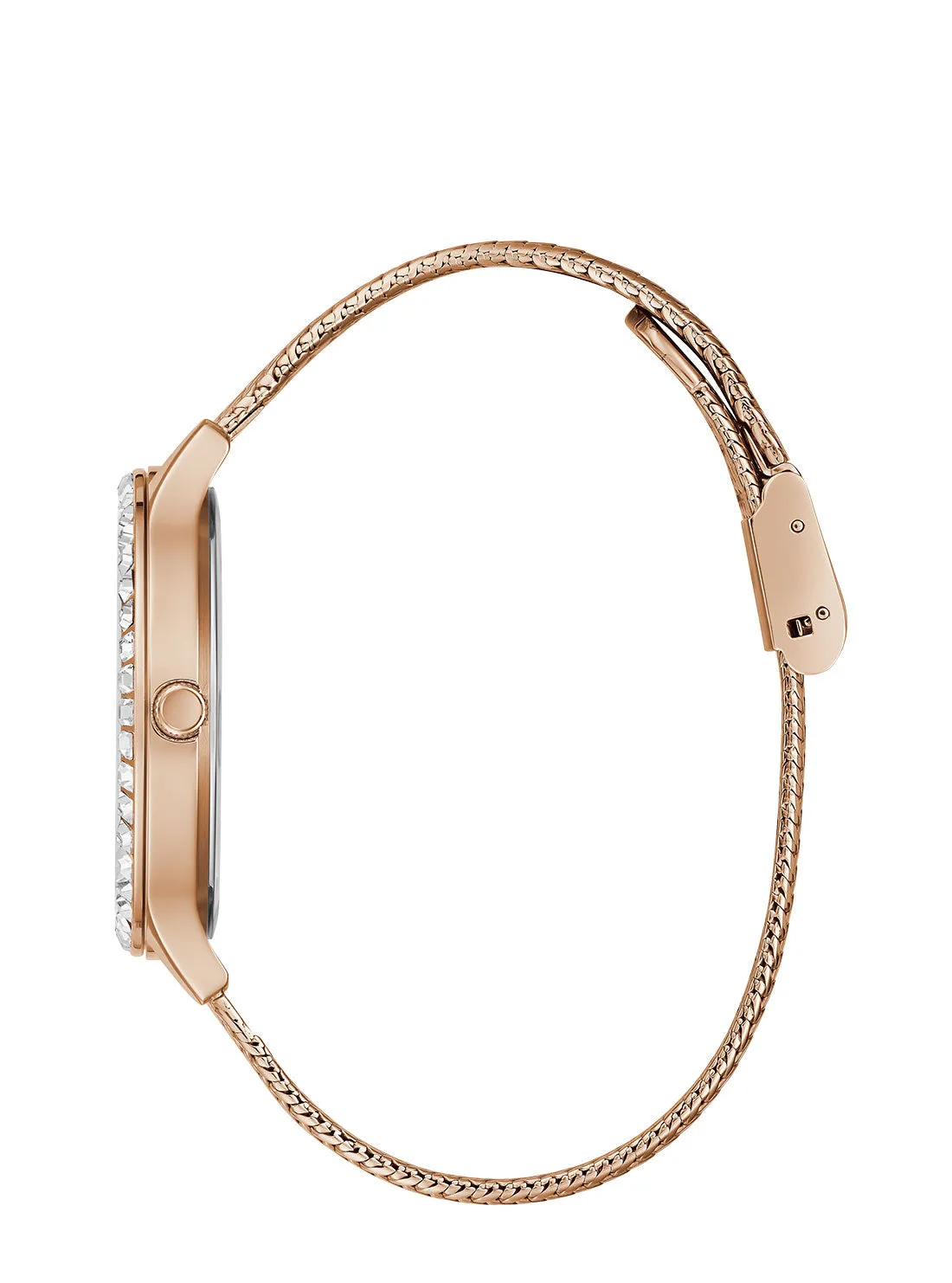 Rose Gold Soiree Mesh Watch