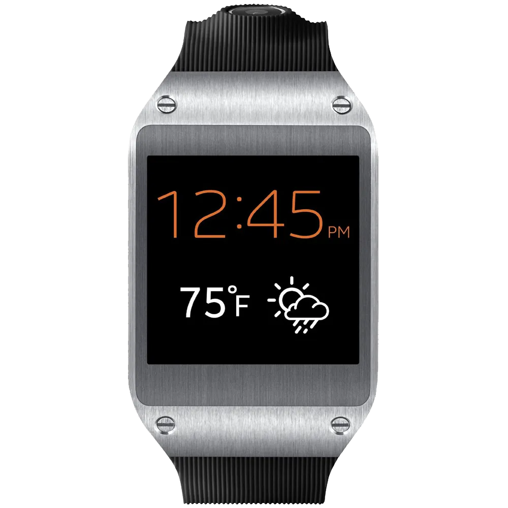 Samsung Galaxy Gear Smartwatch Retail Packaging Jet Black