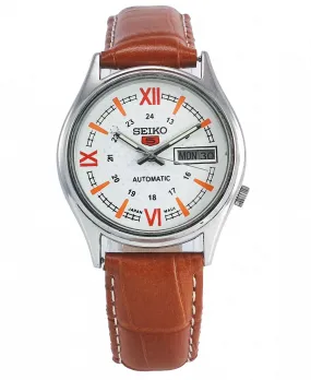 Seiko 5 Automatic Blue Dial 17 Jewels Day-Date Men's Watch 7009A