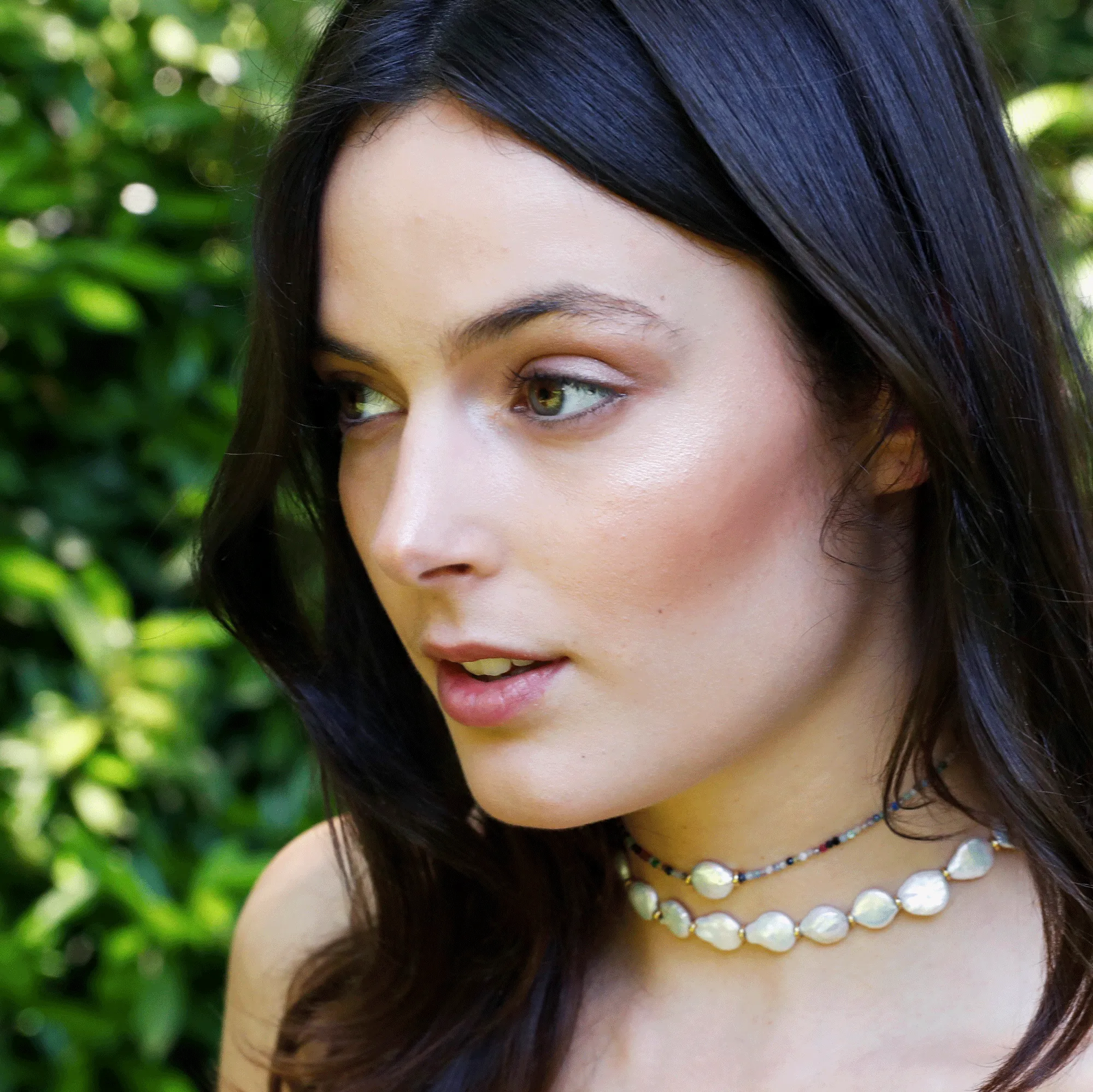 Serenity Pearl Choker Necklace