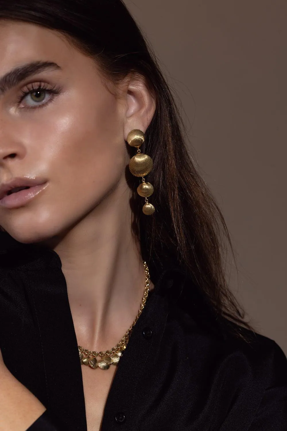 Shell Drop Earrings