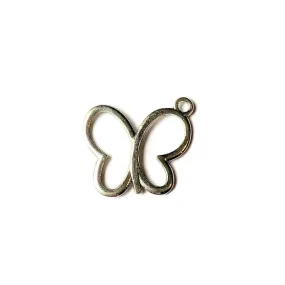 Silver Butterfly Charm