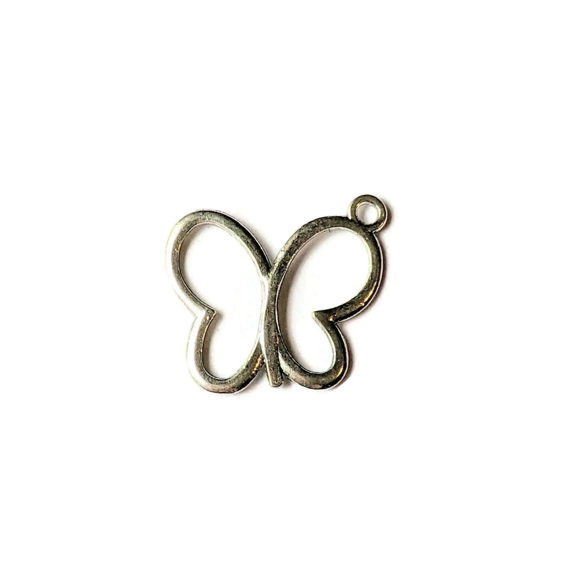 Silver Butterfly Charm
