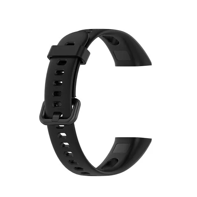 Soft Silicone Strap Buckle Replacement Watch Band Wrist Strap Sports Smart Watch Accessories For HUAWEI Band 4 Honor Band 5i