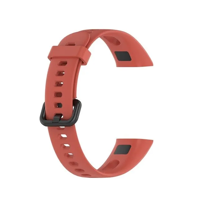 Soft Silicone Strap Buckle Replacement Watch Band Wrist Strap Sports Smart Watch Accessories For HUAWEI Band 4 Honor Band 5i