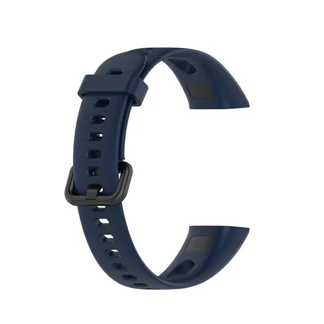 Soft Silicone Strap Buckle Replacement Watch Band Wrist Strap Sports Smart Watch Accessories For HUAWEI Band 4 Honor Band 5i