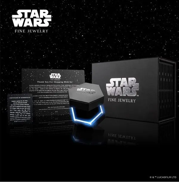 Star Wars™ Fine Jewelry DARK ARMOR WOMEN'S HOOPS, 1/2 CT.TW. Black Diamonds Silver with Black Rhodium