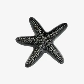 Starfish Small Obsidian Black