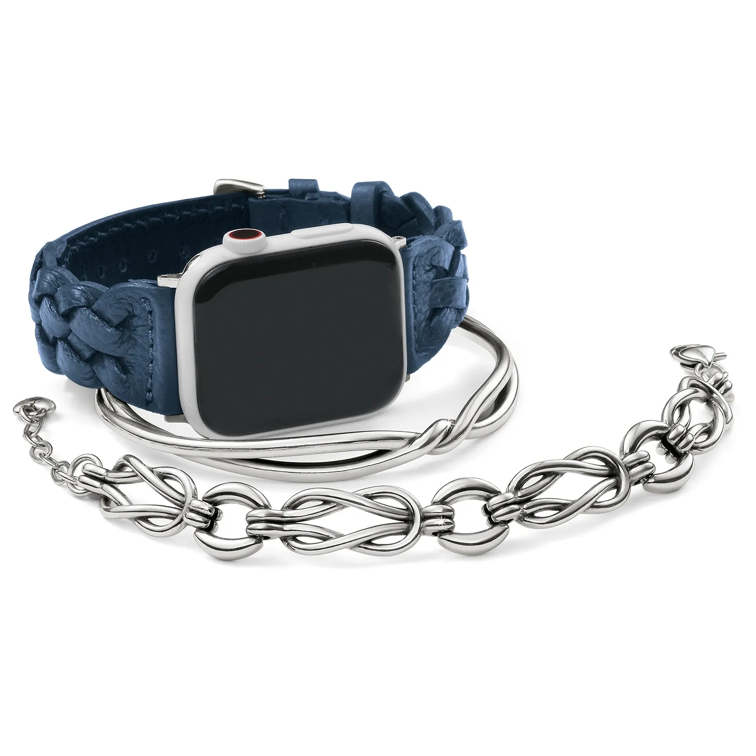 Sutton Braided Leather Watch Band - W2042D