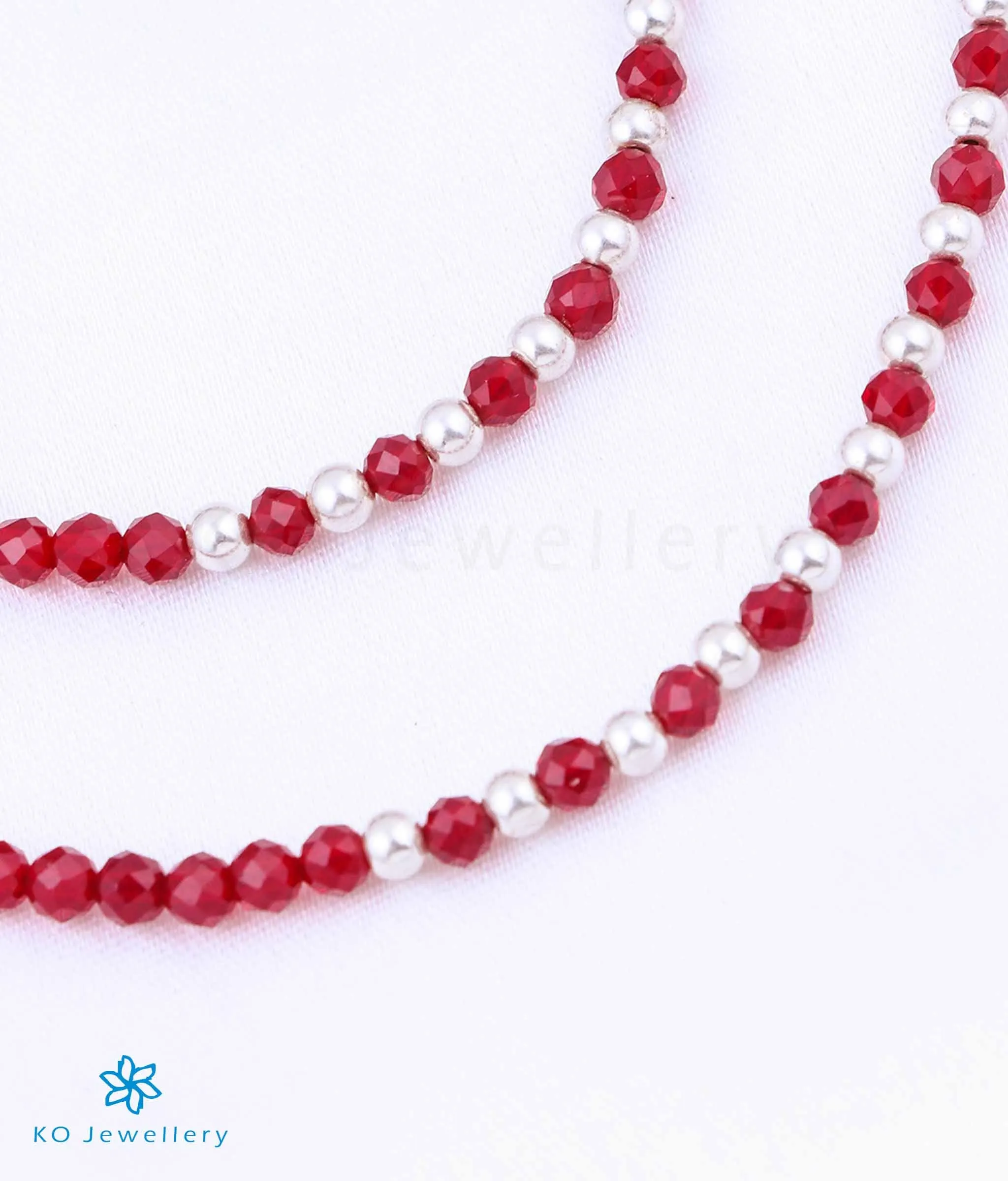 The Ramya Silver Baby/Kids Anklets or Bracelets(6 inches)