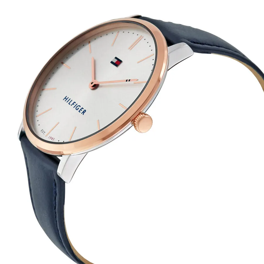 Tommy Hilfiger Ultra Slim White Dial Ladies Watch 1781689