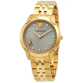 Versace Audrey Quartz Grey Dial Ladies Watch VELR00719