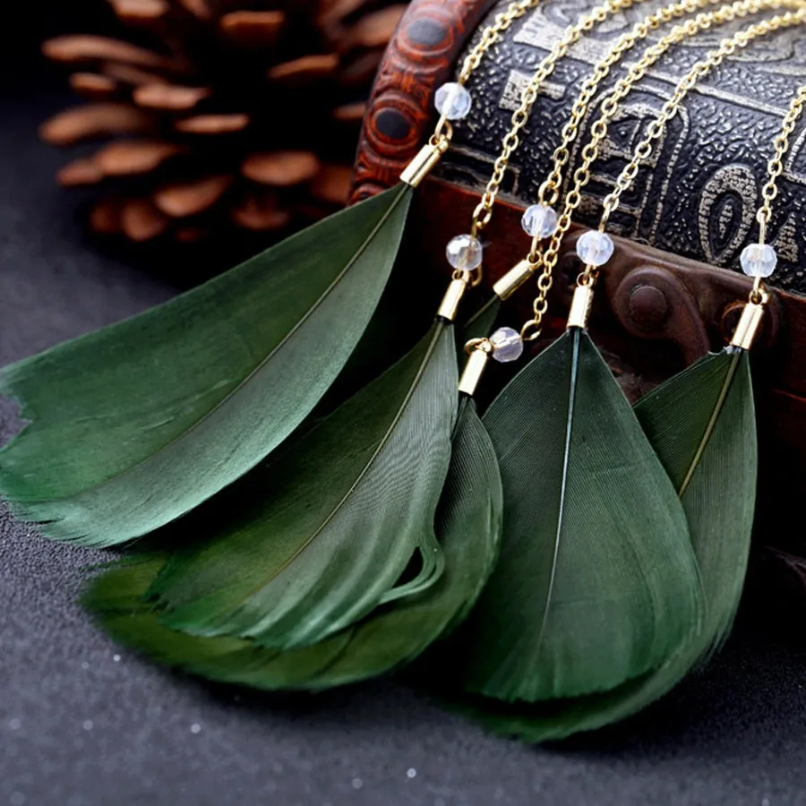 Vintage Bohemian Feather Ear Cuff Earring for Women 1 Piece
