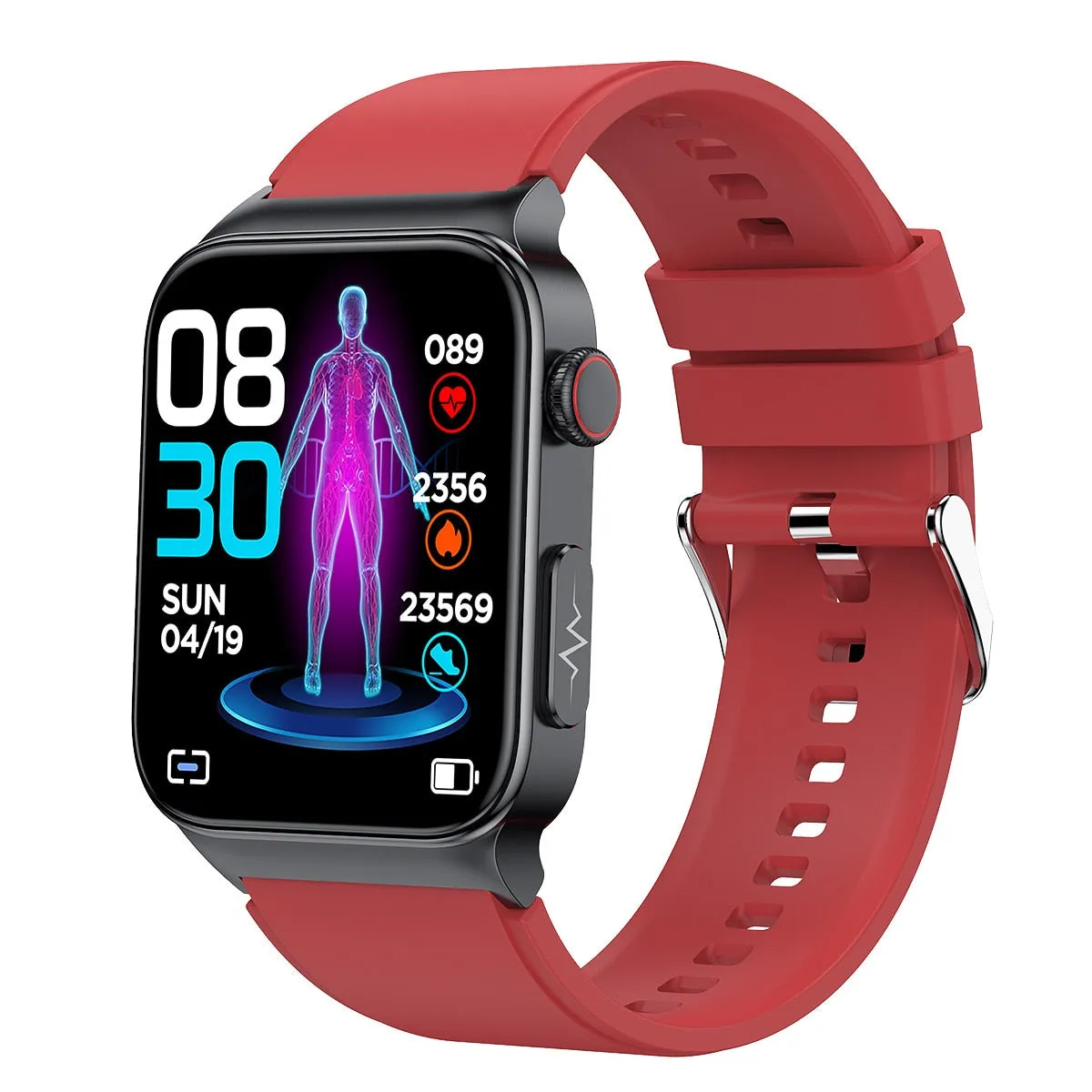 XIAOMI E500 ECG PPG Smart Watch Blood Glucose Electrocardiogram Temperature Blood Oxygen Sleep Monitoring Sports Smart Watch