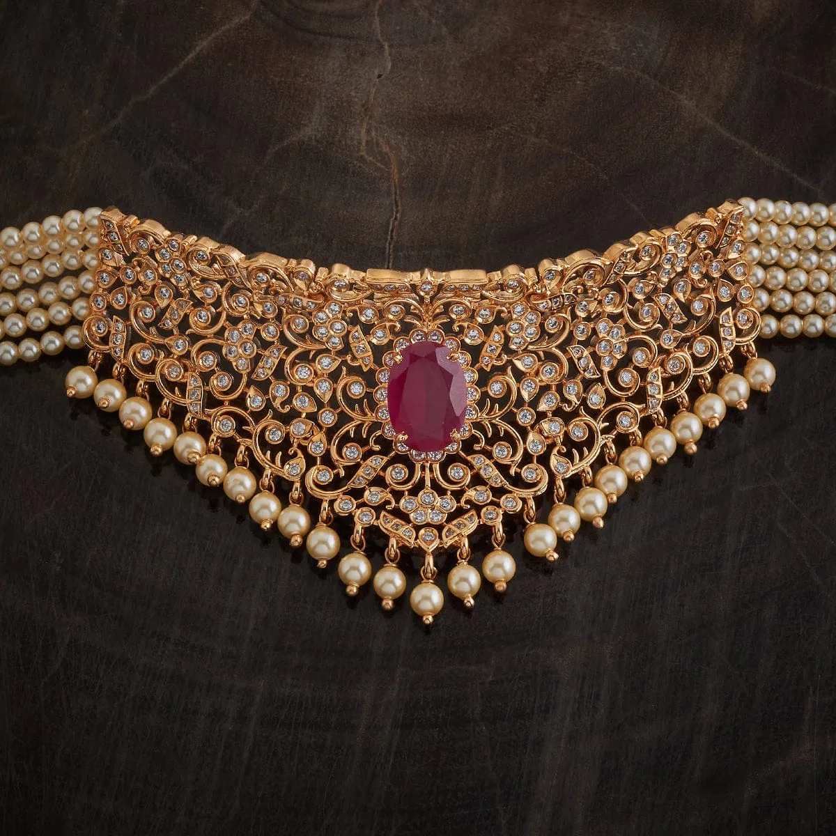 Zircon Necklace 175819